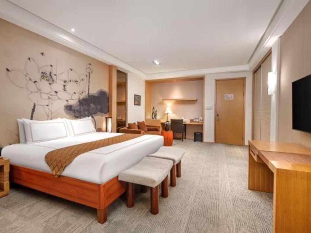 Huana Hotel Minhang Xangai Exterior foto