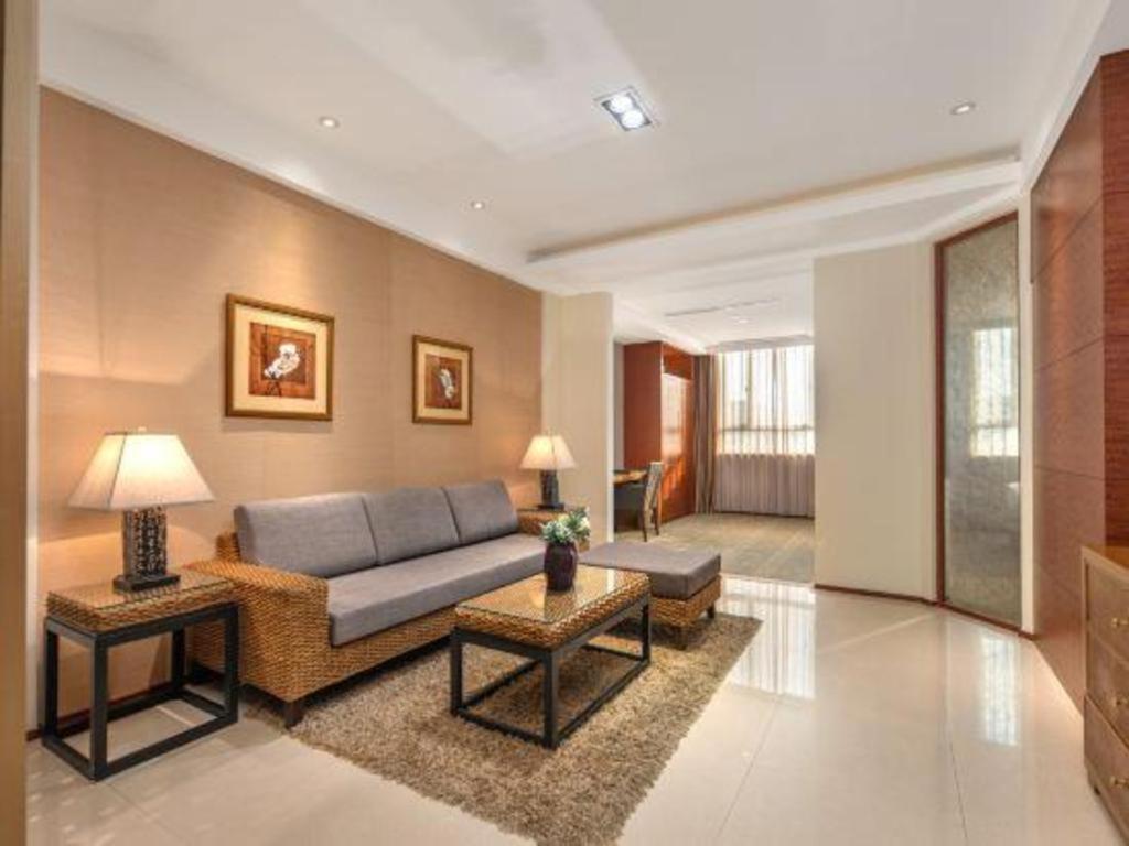 Huana Hotel Minhang Xangai Exterior foto