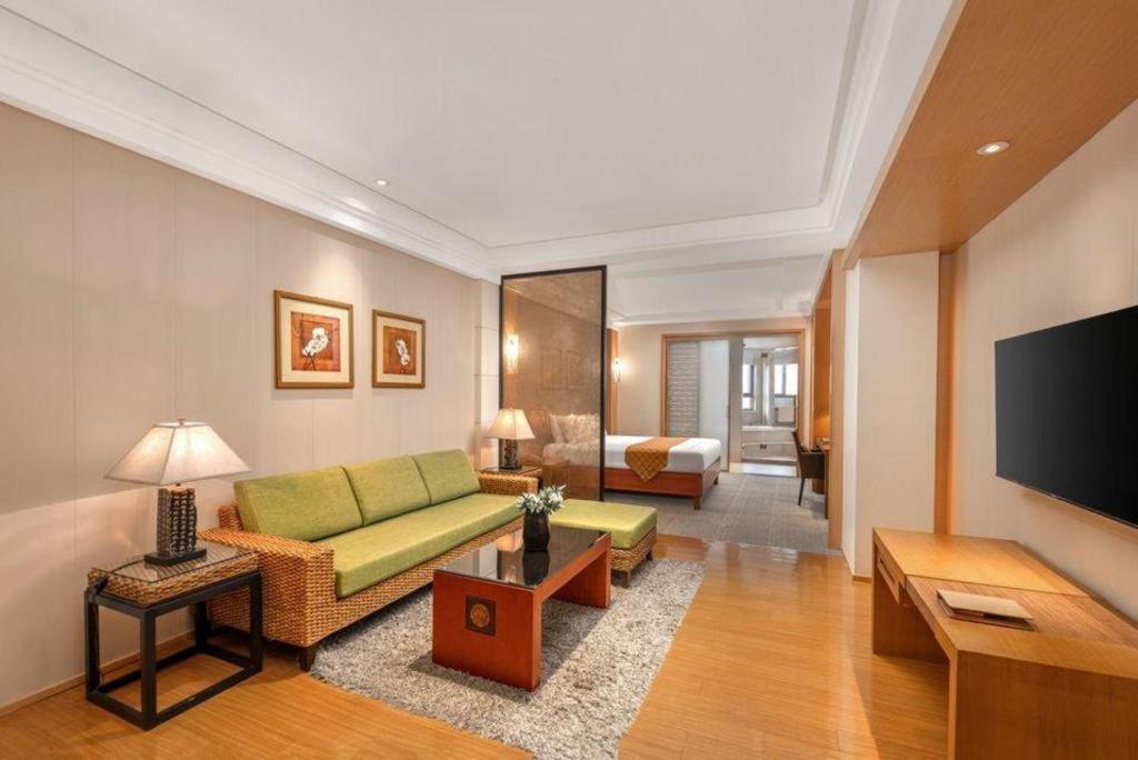 Huana Hotel Minhang Xangai Exterior foto